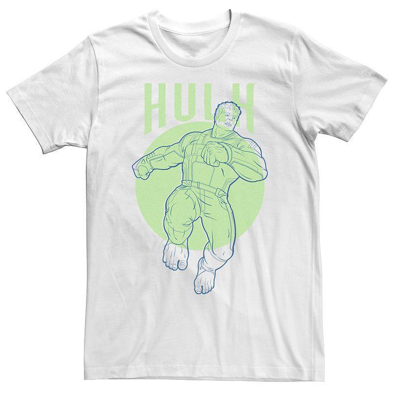 Mens Avengers Hulk Simplicity Tee White Product Image