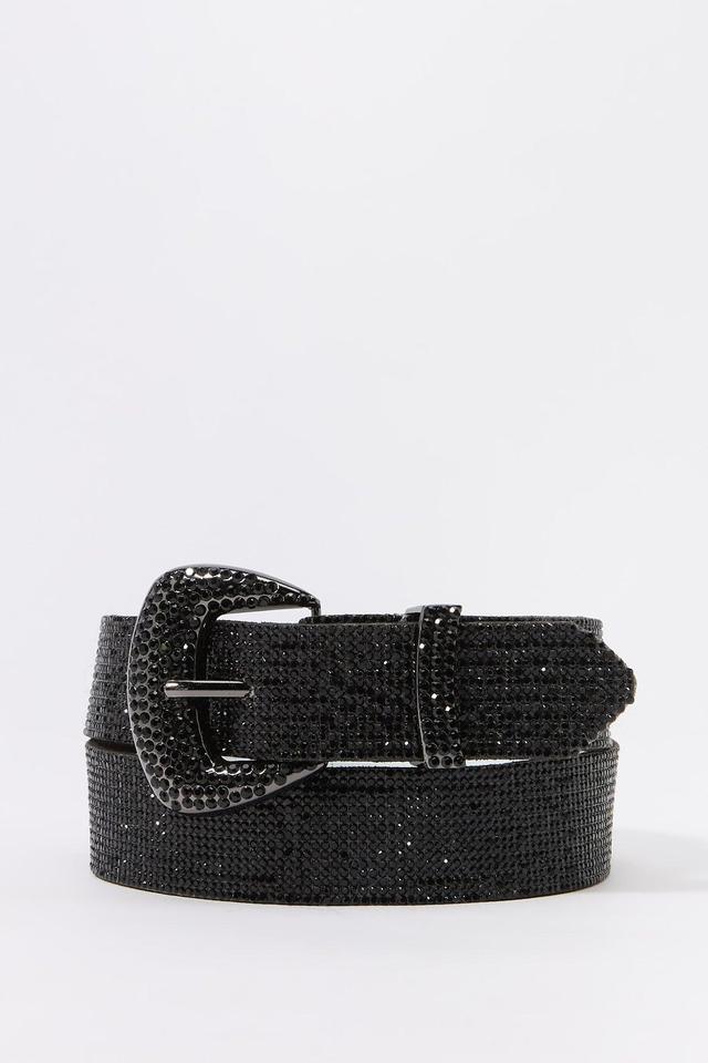 Rhinestone Western Buckle Belt Female Product Image