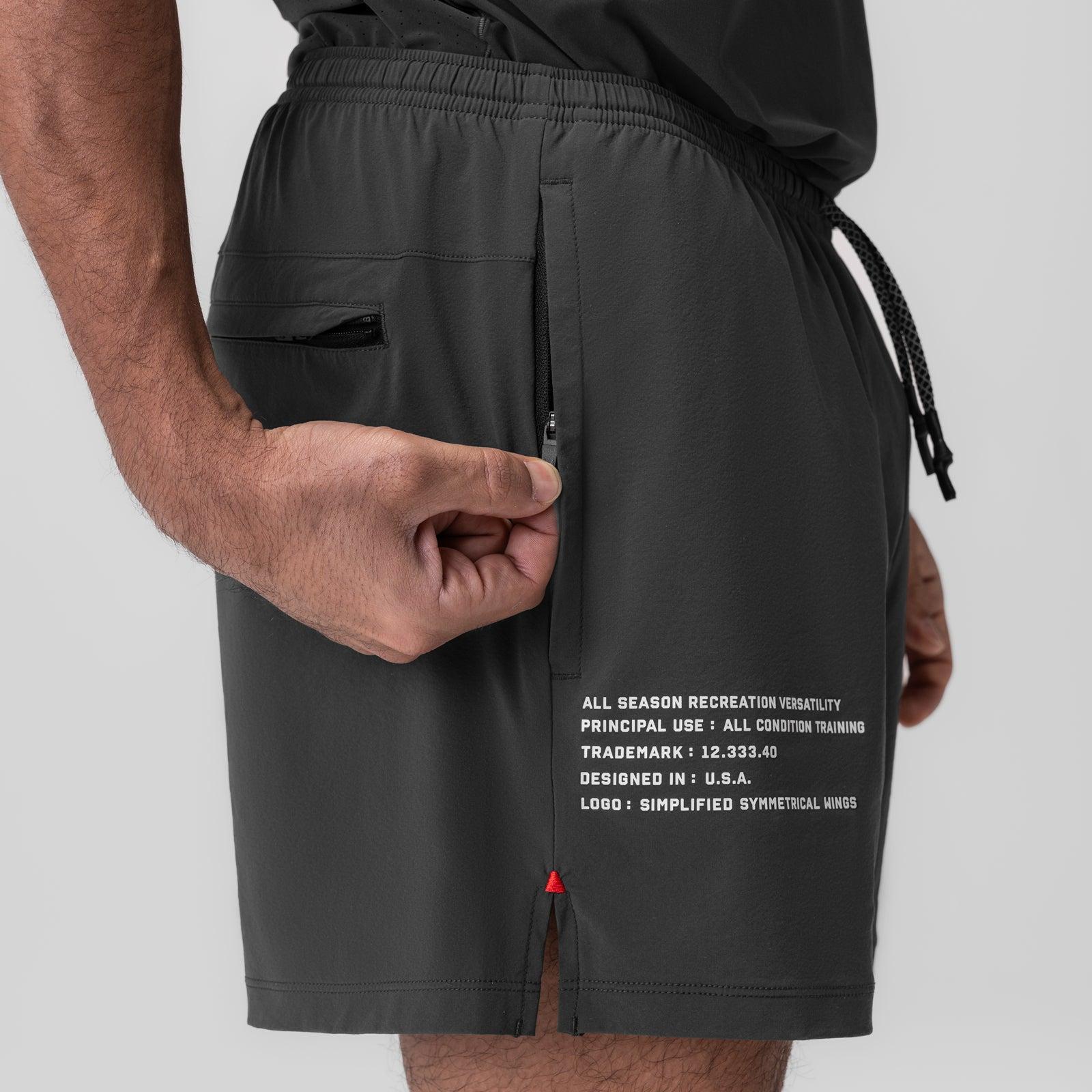 0942. Aerotex™ 5" Training Short - Space Grey Product Image