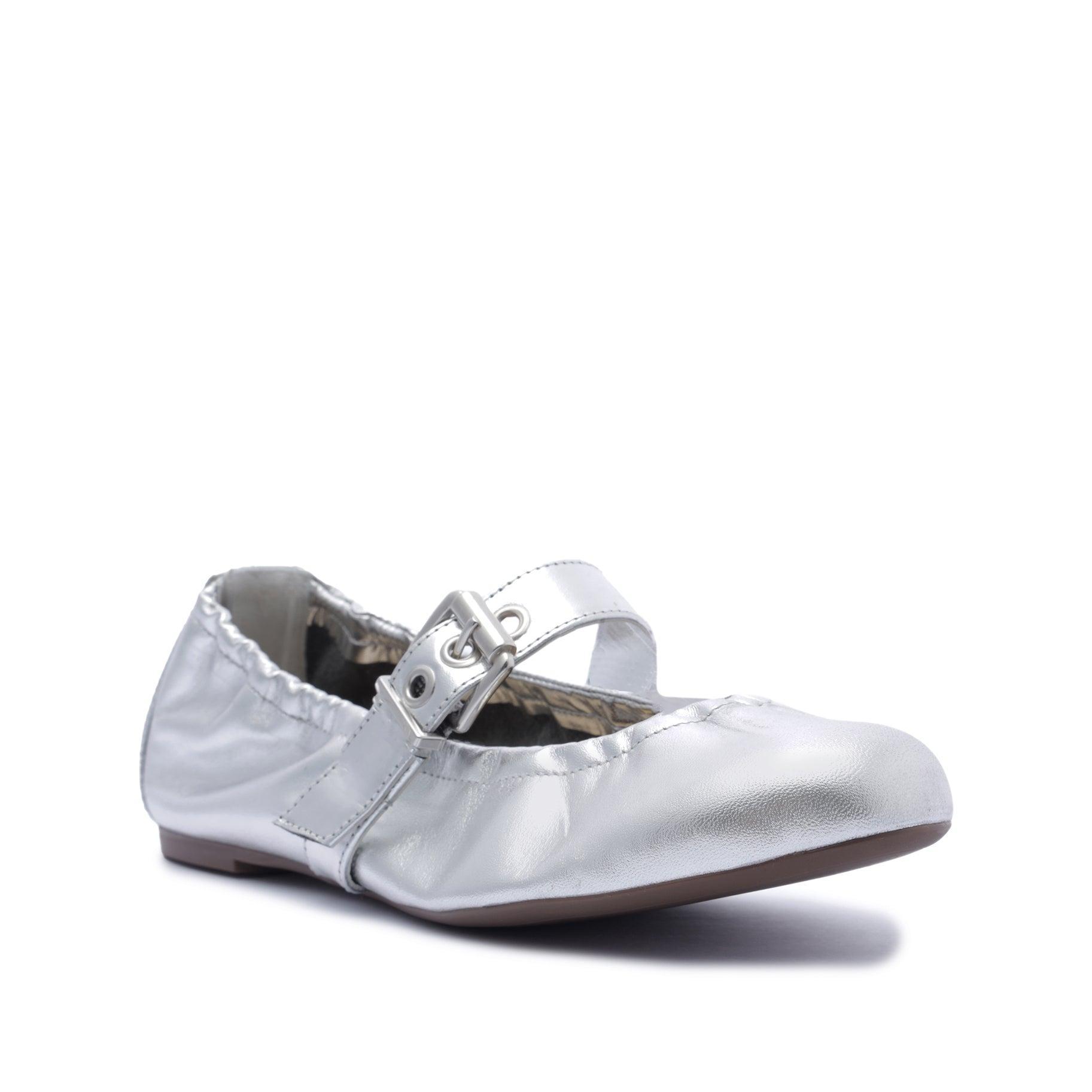 Calita Metallic Leather Flat product image