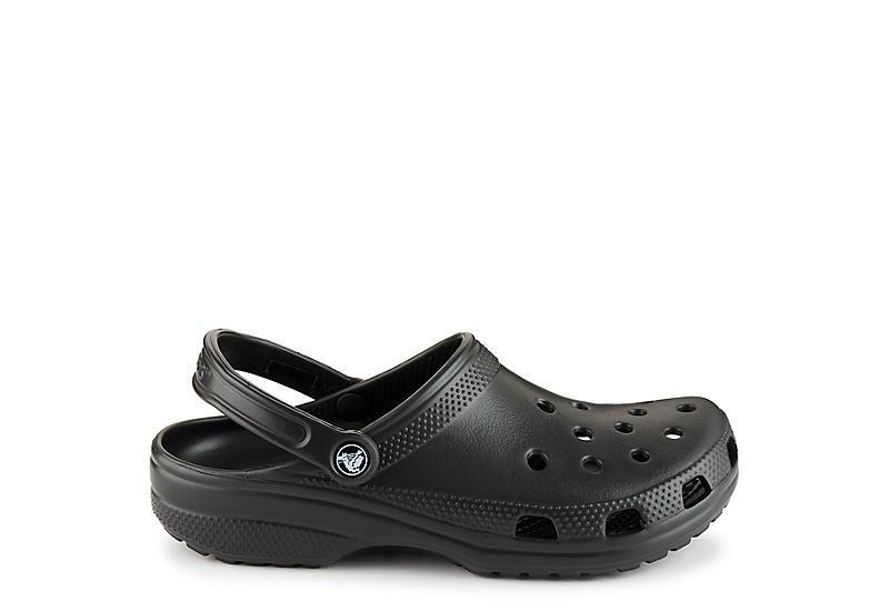 Crocs Mens Classic Clogs - Shoes Black/Black Product Image