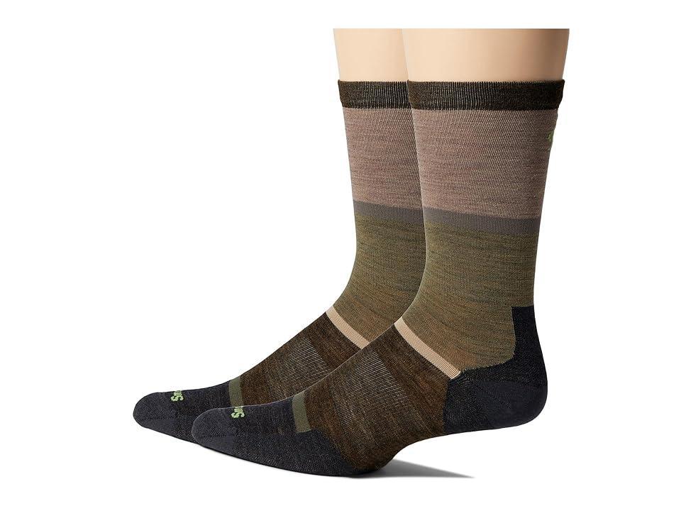 Smartwool Everyday Robbers Roost Crew Socks (Winter Moss) Men's No Show Socks Shoes Product Image