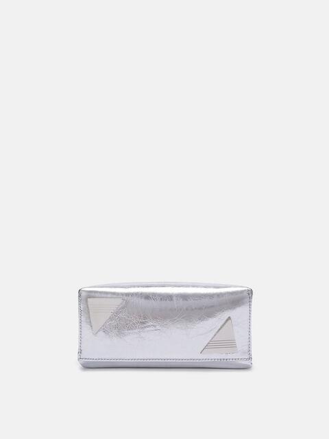 ''Midnight'' silver mini clutch Product Image