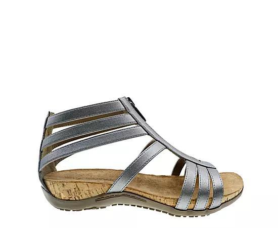 Bearpaw Layla II Womens Gladiator Sandals Grey Product Image