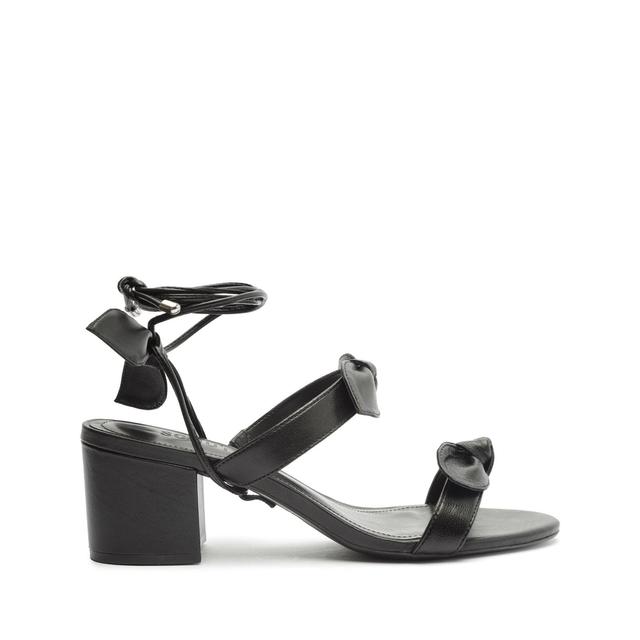 Alia Mid Block Nappa Leather Sandal Female Product Image