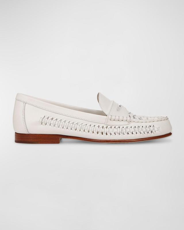 Veronica Beard Woven Penny Loafer Product Image