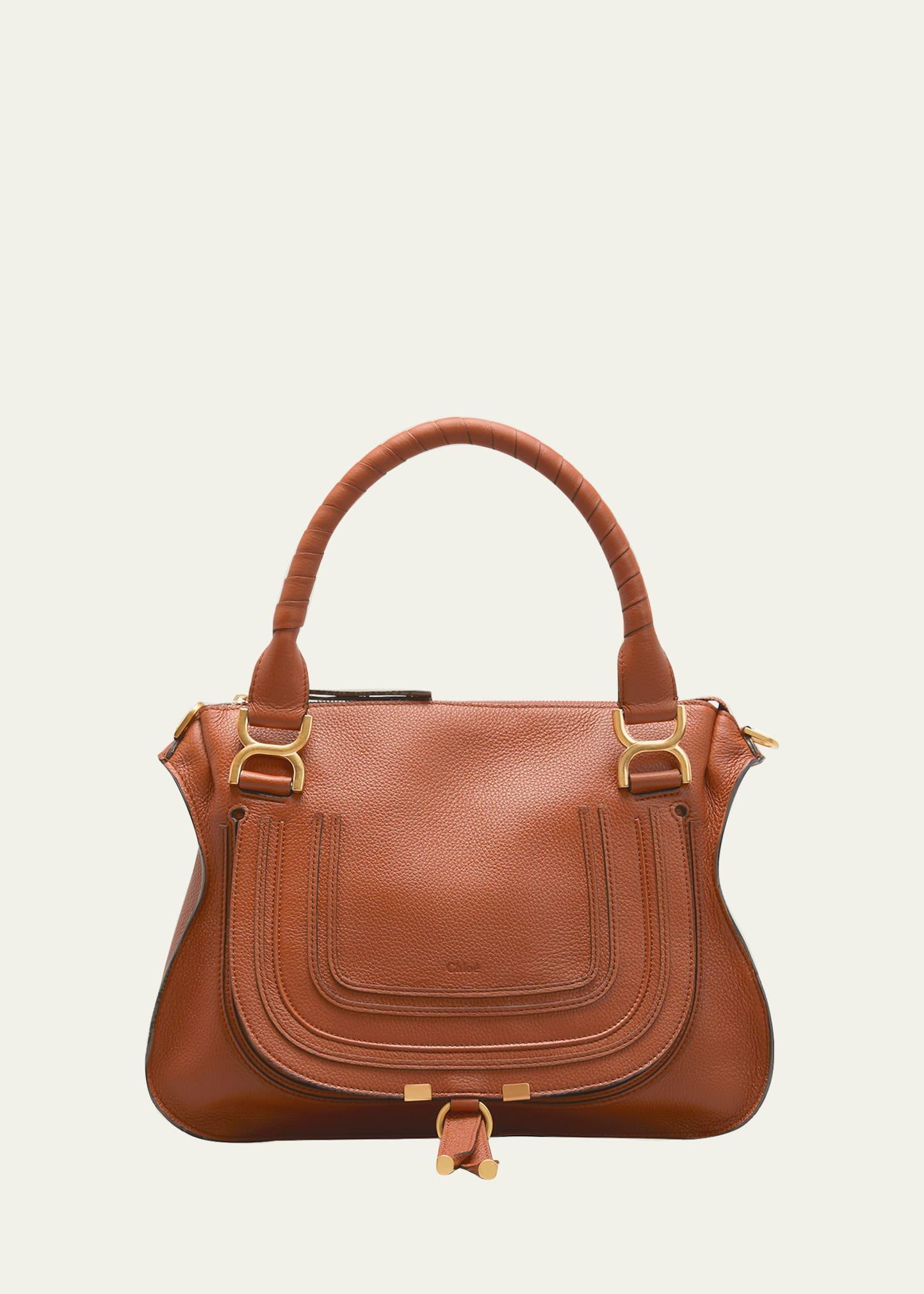 Chlo Medium Marcie Calfskin Leather Satchel Product Image