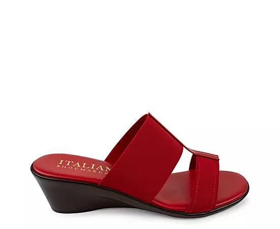 Italian Shoemakers Womens Sadey Wedge Sandal Product Image