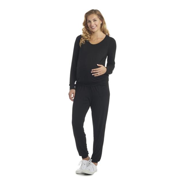 Everly Grey Maternity Whitney 2-Piece /Nursing Top & Pant Set Product Image