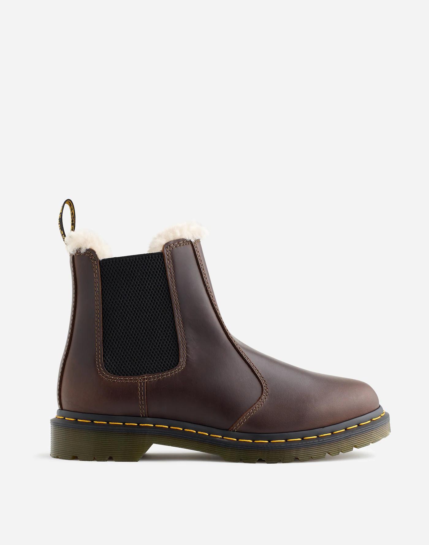 Dr. Martens® 2976 Lenore Faux Fur-Lined Chelsea Boots Product Image