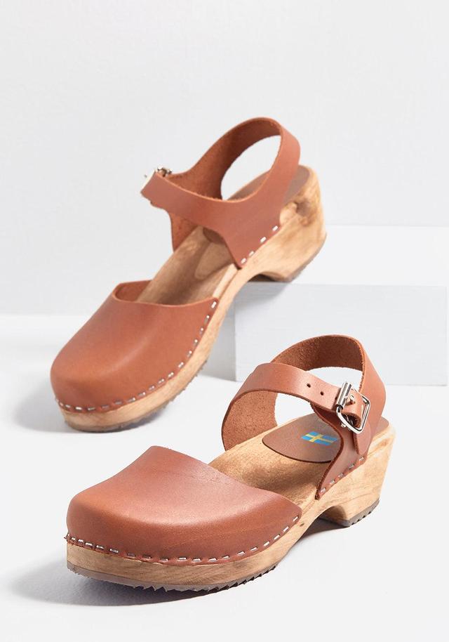 Sodermalm Saunter Leather Clog Product Image