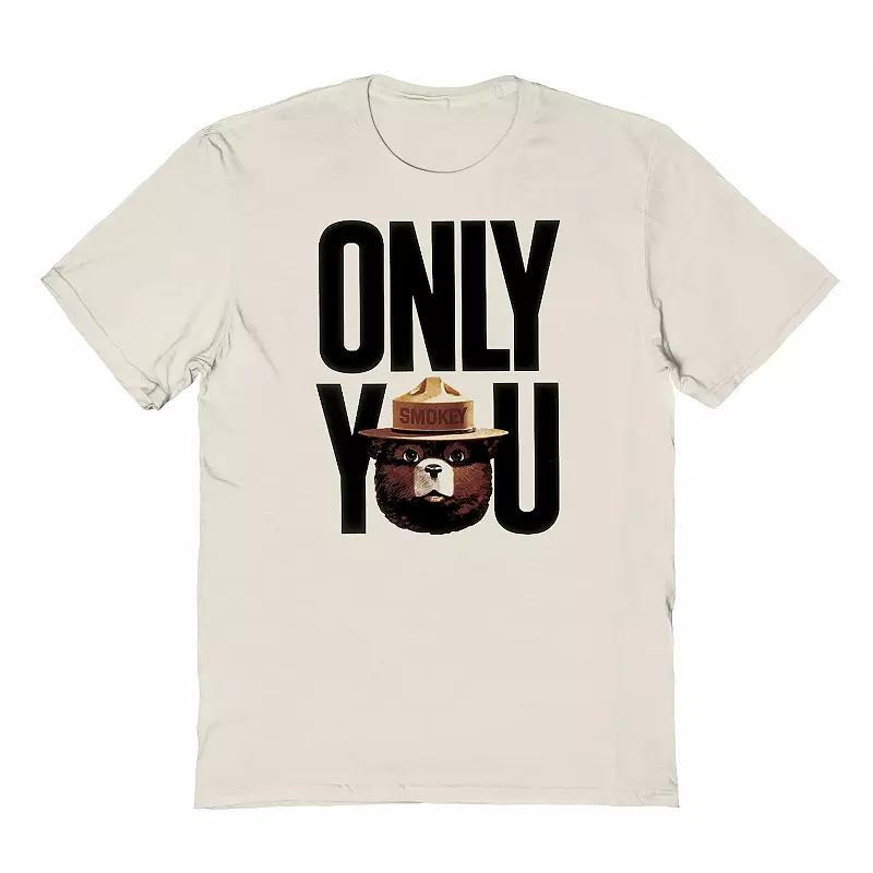 Mens Smokey Bear Only You Graphic Tee Product Image