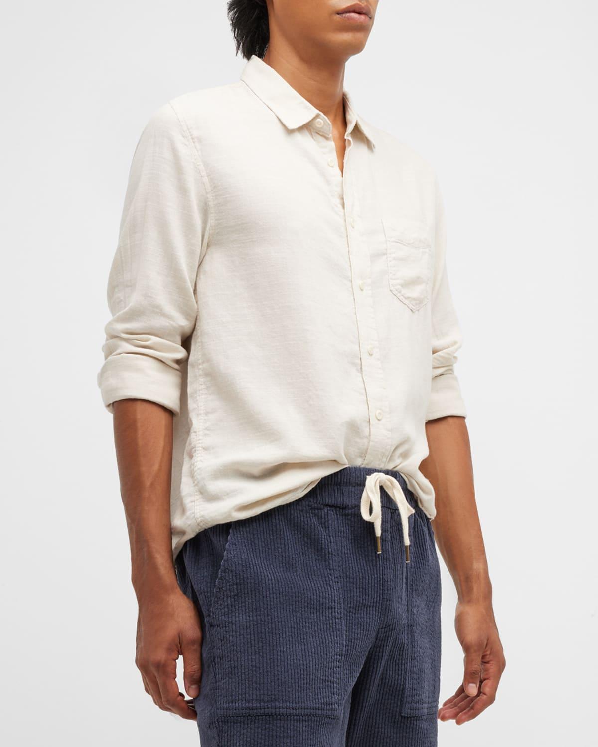 Rails Wyatt Relaxed Fit Solid Button-Up Shirt Product Image