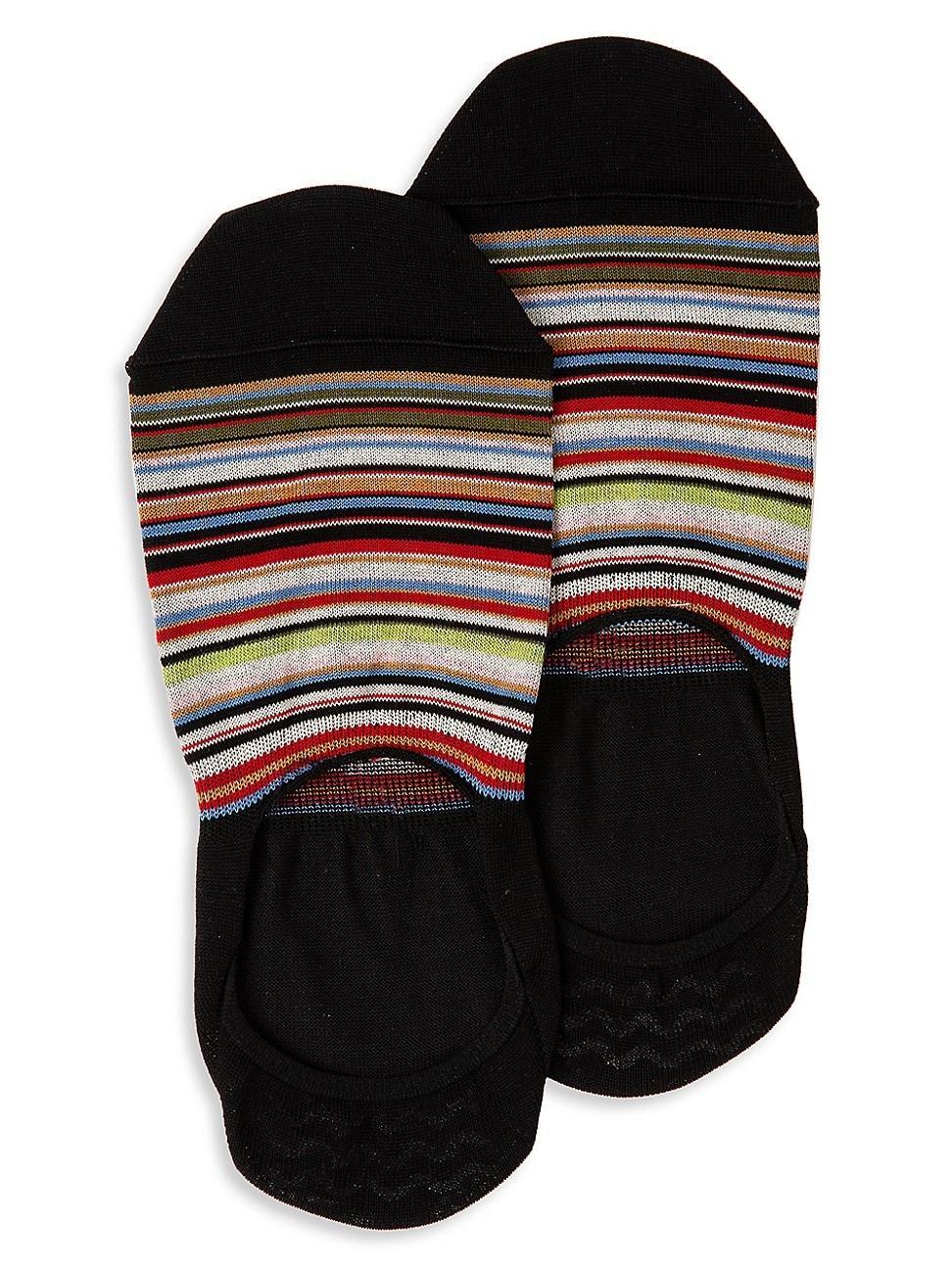 No-Show Striped Socks Product Image