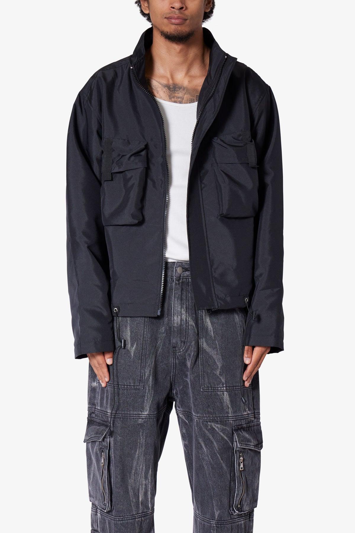 Yezzir Utility Jacket - Black Product Image