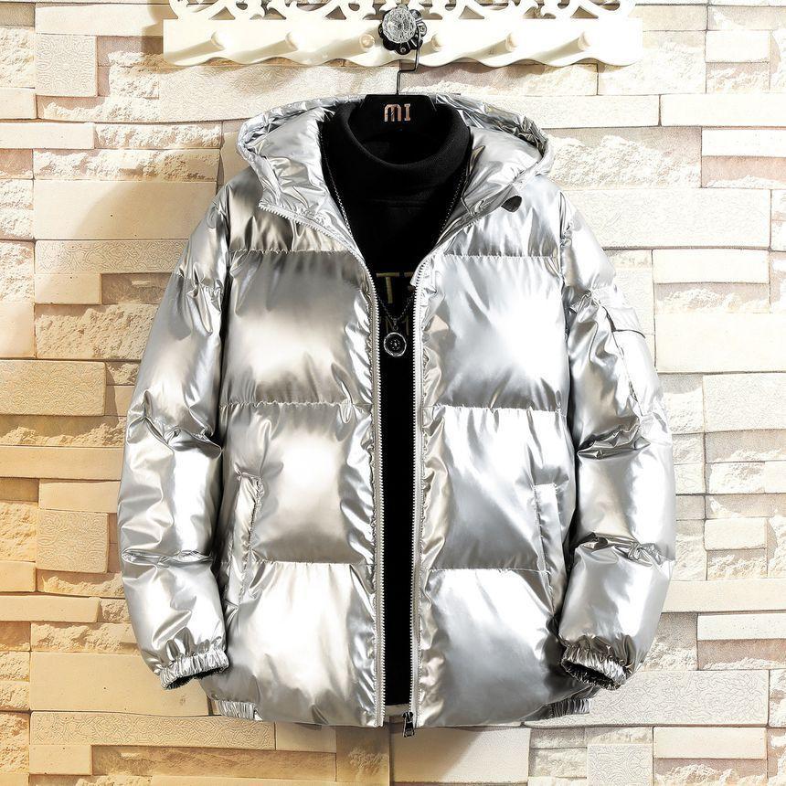 Hooded Zip-Up Puffer Jacket Product Image