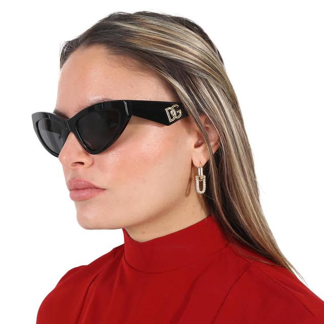 Dolce  Gabbana Womens DG4439 55mm Cat Eye Sunglasses Product Image