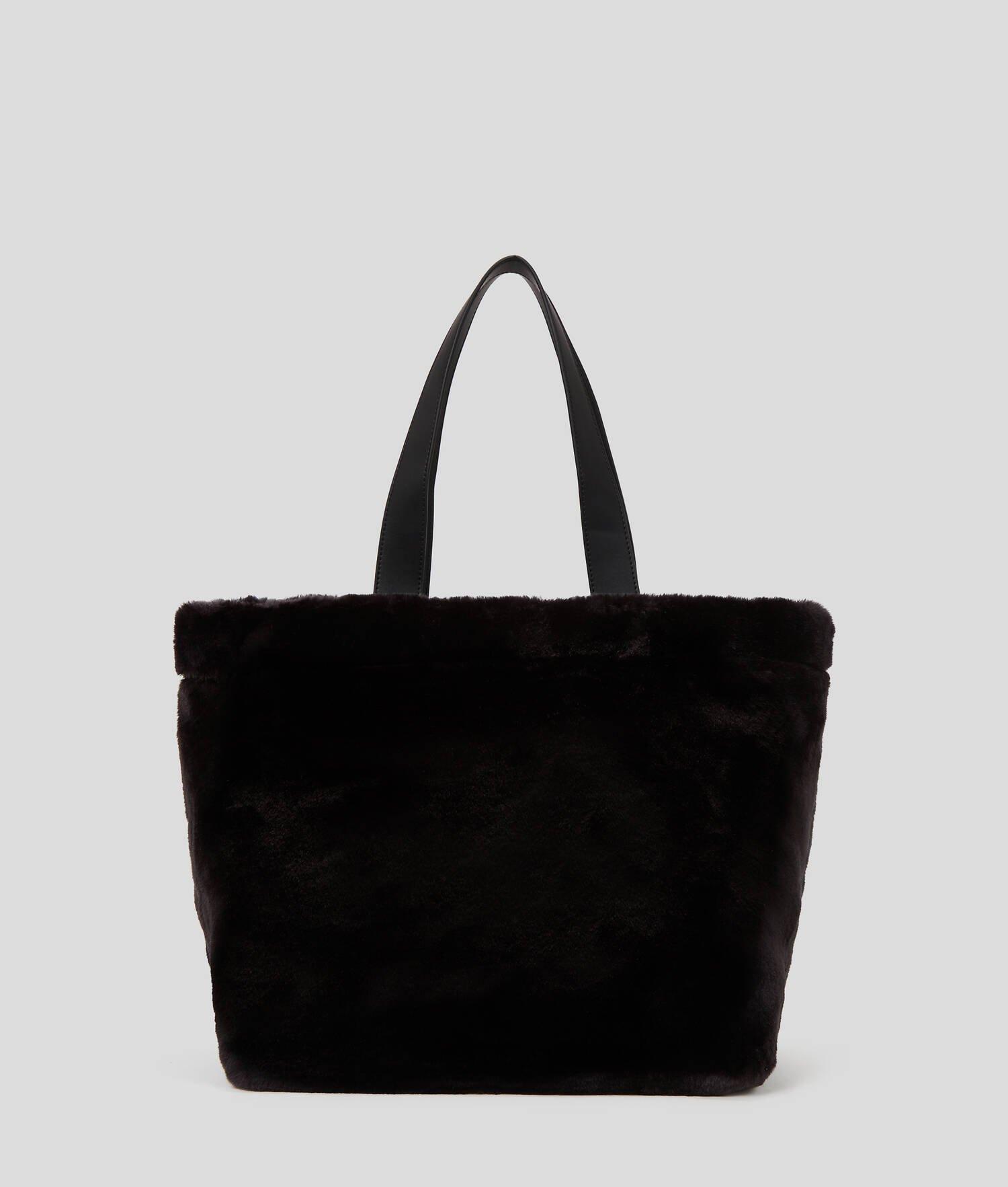 KLJ FAUX-FUR TOTE BAG Product Image