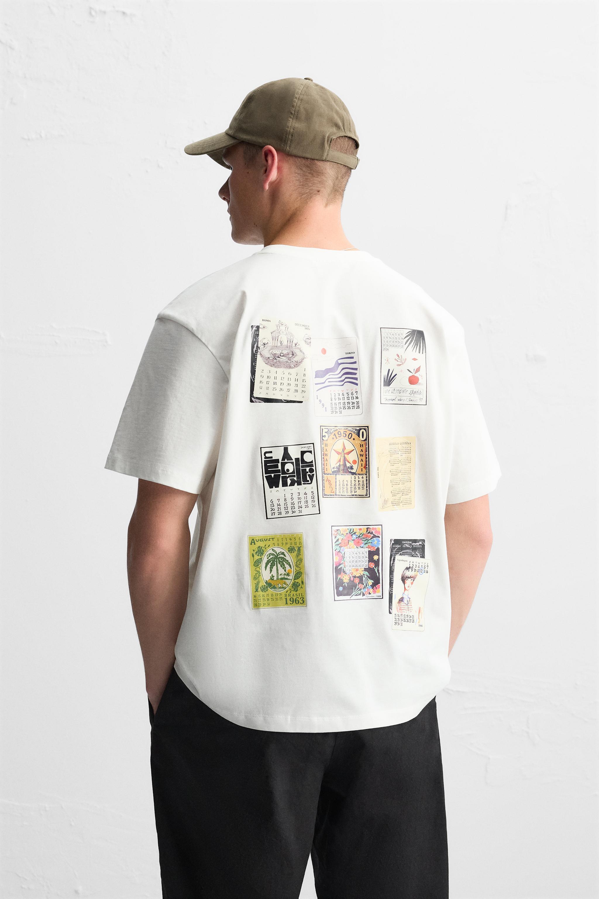 COMBINATION PRINT T-SHIRT Product Image