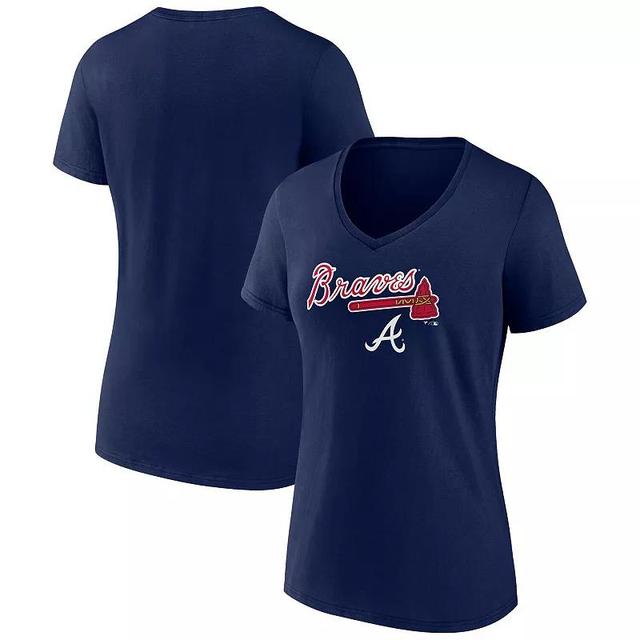 MLS FC DALLAS Womens V-Neck Top Ranking T-Shirt Product Image