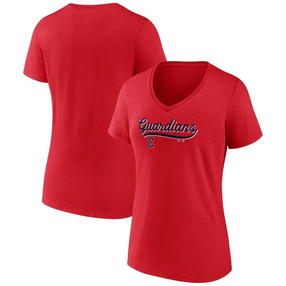 MLB Los Angeles Angels Womens V-Neck Core T-Shirt Product Image