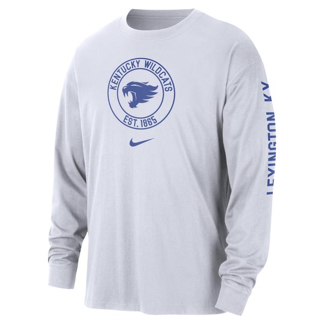 Kentucky Max90 Nike Men's College Long-Sleeve T-Shirt Product Image