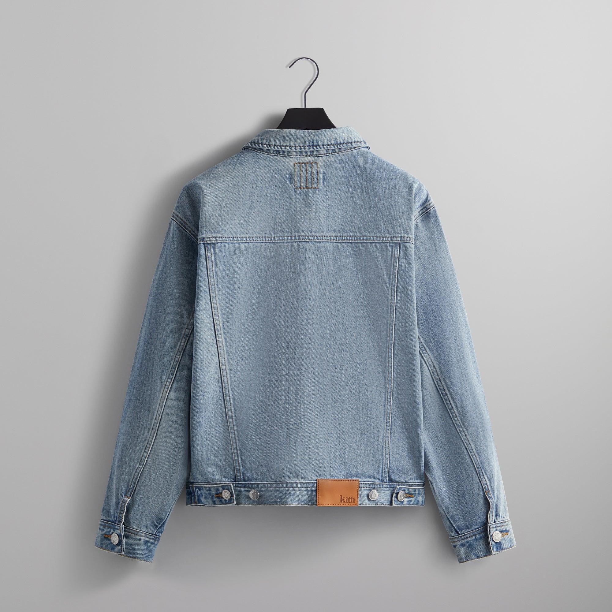 Kith Centre Denim Jacket - Light Indigo Male Product Image