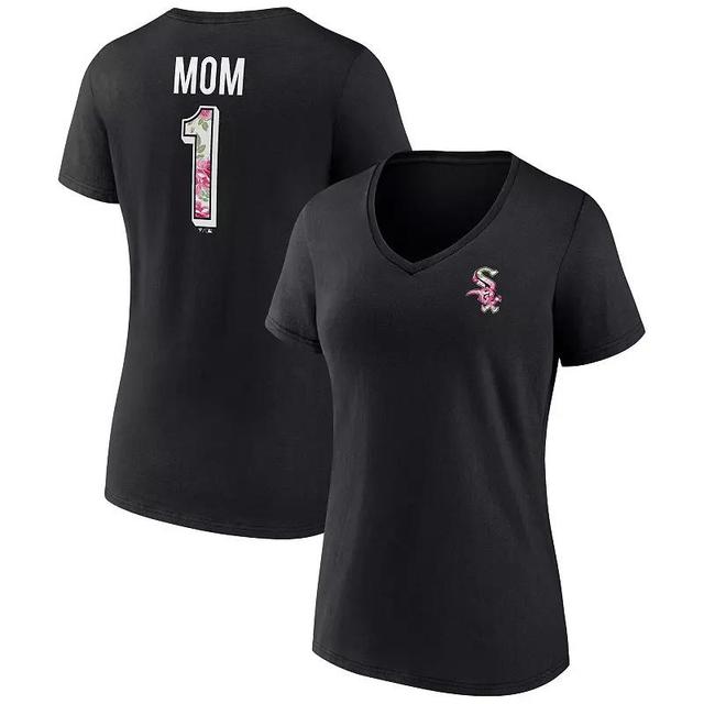 Womens Fanatics Branded Cardinal Arizona Cardinals Team Mothers Day V-Neck T-Shirt Product Image