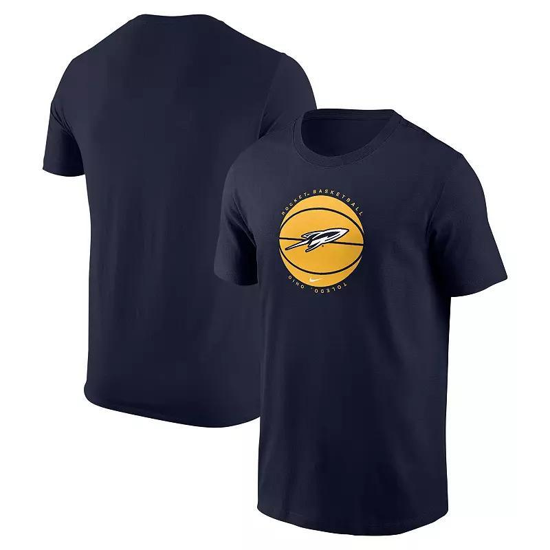 Mens Nike Navy Toledo Rockets Basketball Core T-Shirt Tol Blue Product Image