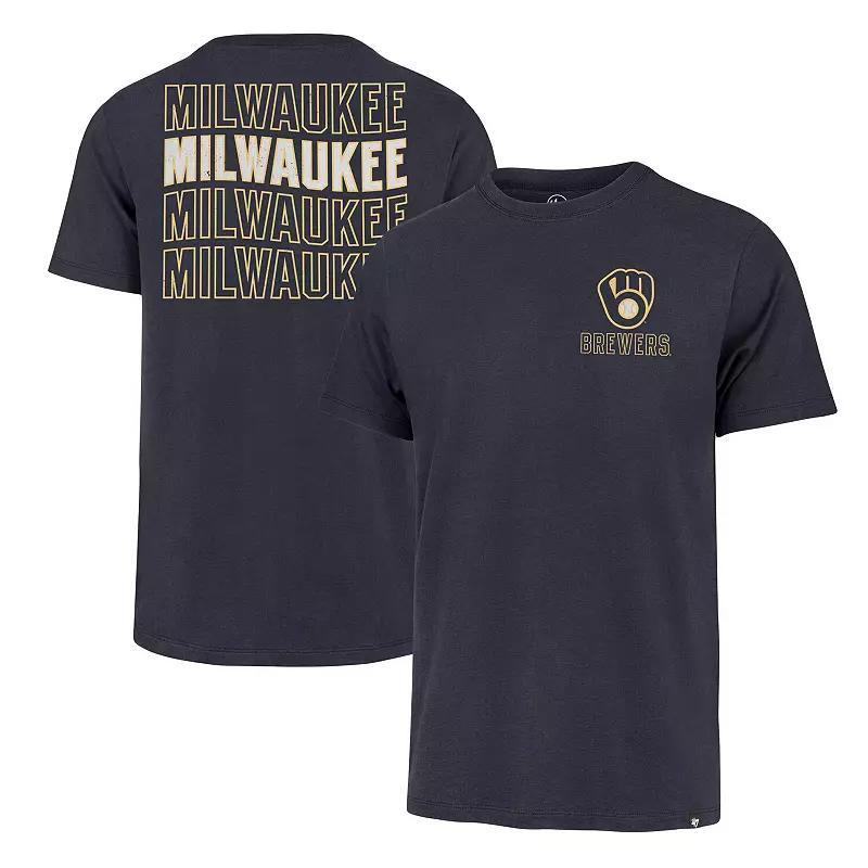 Mens 47 Milwaukee Brewers Hang Back Franklin T-Shirt Blue Product Image