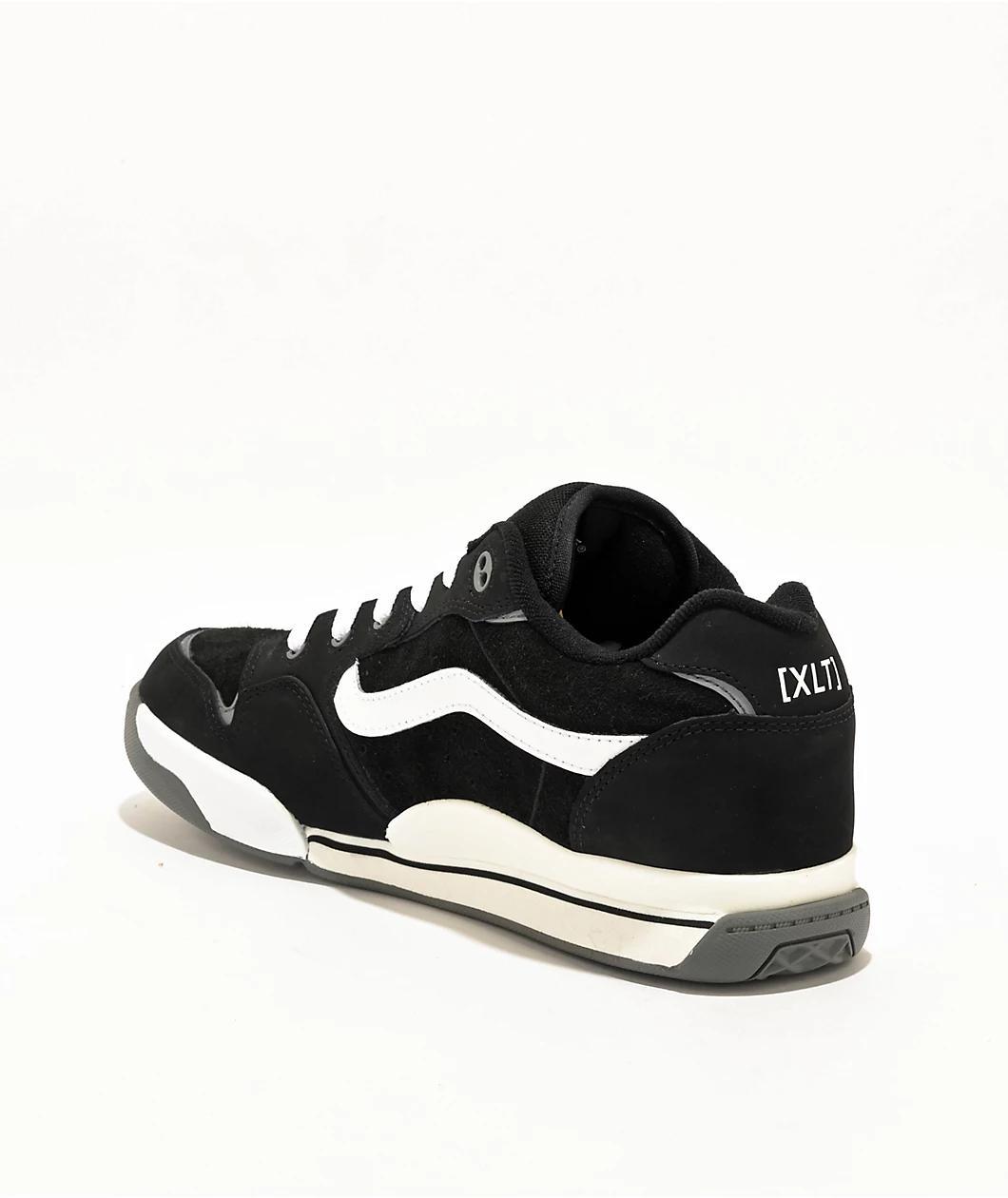 Vans Skate Rowley XLT Black & White Skate Shoes Product Image