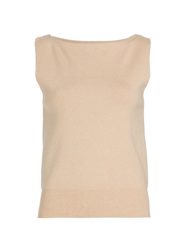 Womens Rocki Sleeveless Boatneck Sweater Product Image