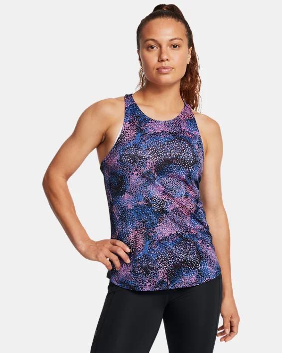 Women's UA CoolSwitch Run Atoll Tank Product Image