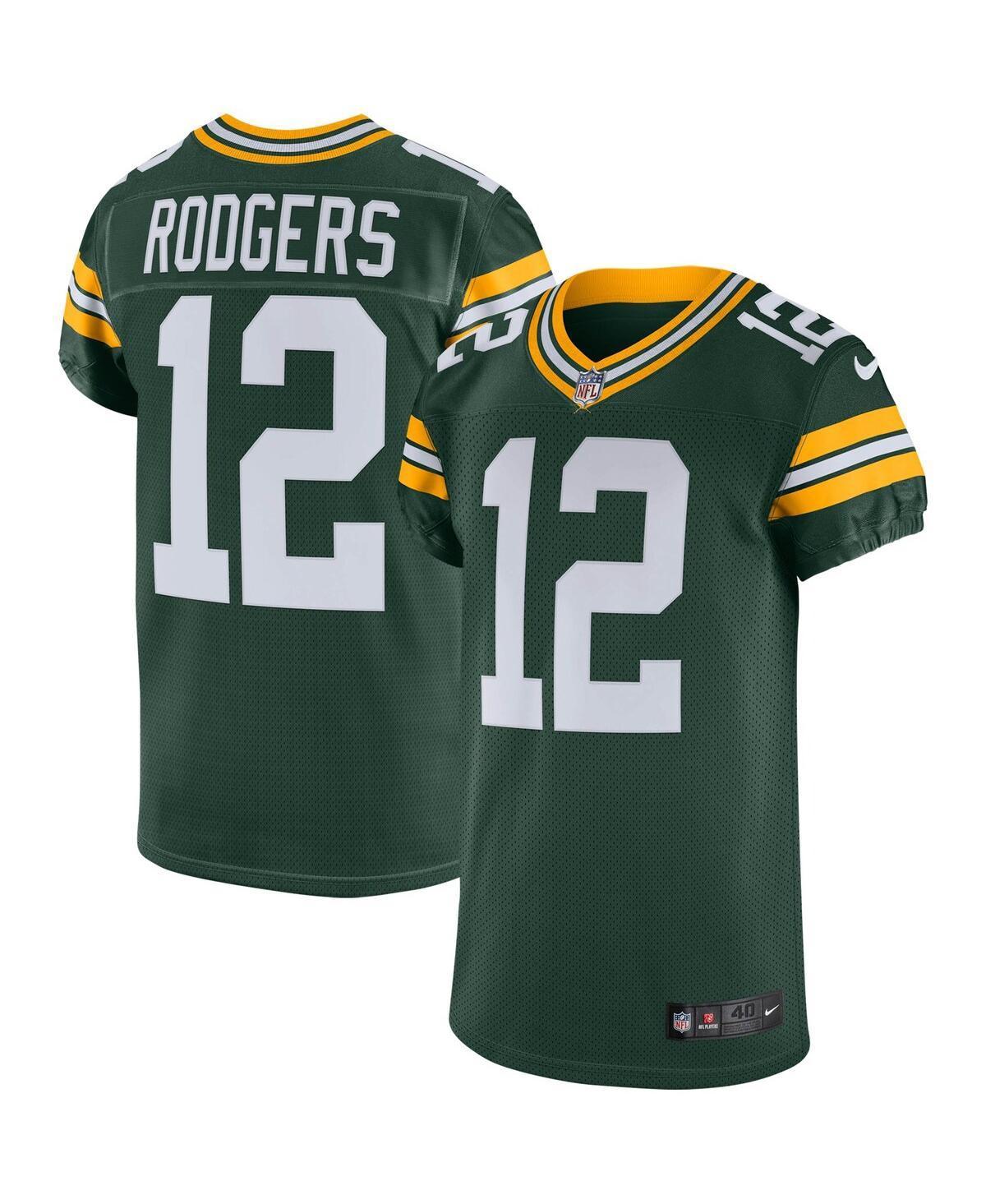 Mens Aaron Rodgers Green Green Bay Packers Vapor Elite Jersey - Green Product Image