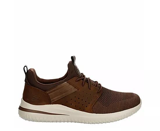 Skechers Men's Delson Cicada Sneaker Product Image