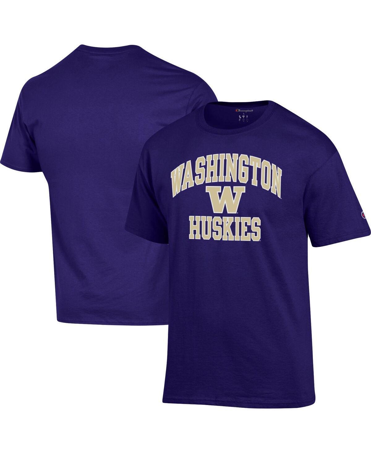 Mens Champion Purple Washington Huskies High Motor T-Shirt, Size: 2XL Product Image