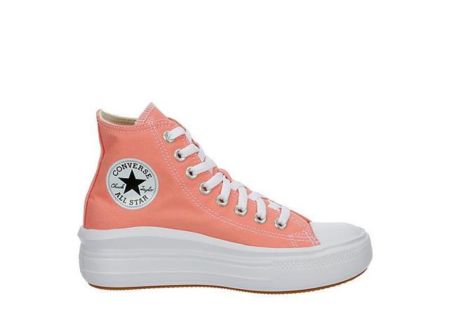 Converse Chuck Taylor All Star Move Womens Platform Shoes Brt Pink Product Image