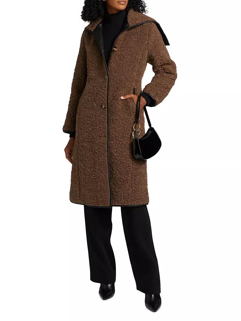 Trace Faux-Shearling Coat Product Image