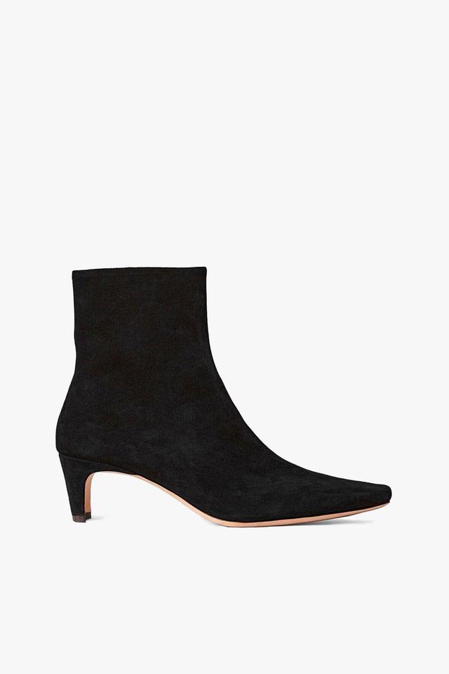 WALLY ANKLE BOOT | BLACK SUEDE Product Image