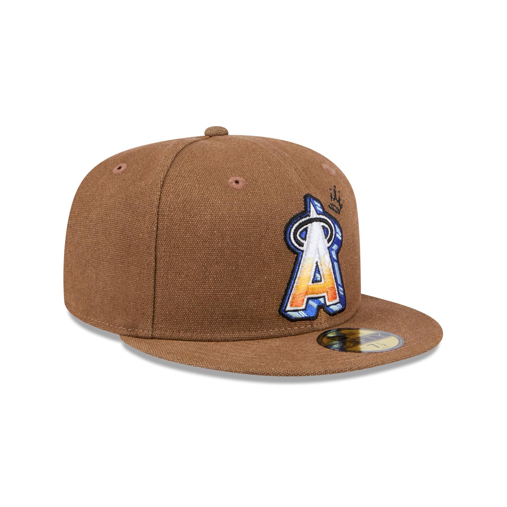 Los Angeles Angels Logo Scribble 59FIFTY Fitted Hat Male Product Image