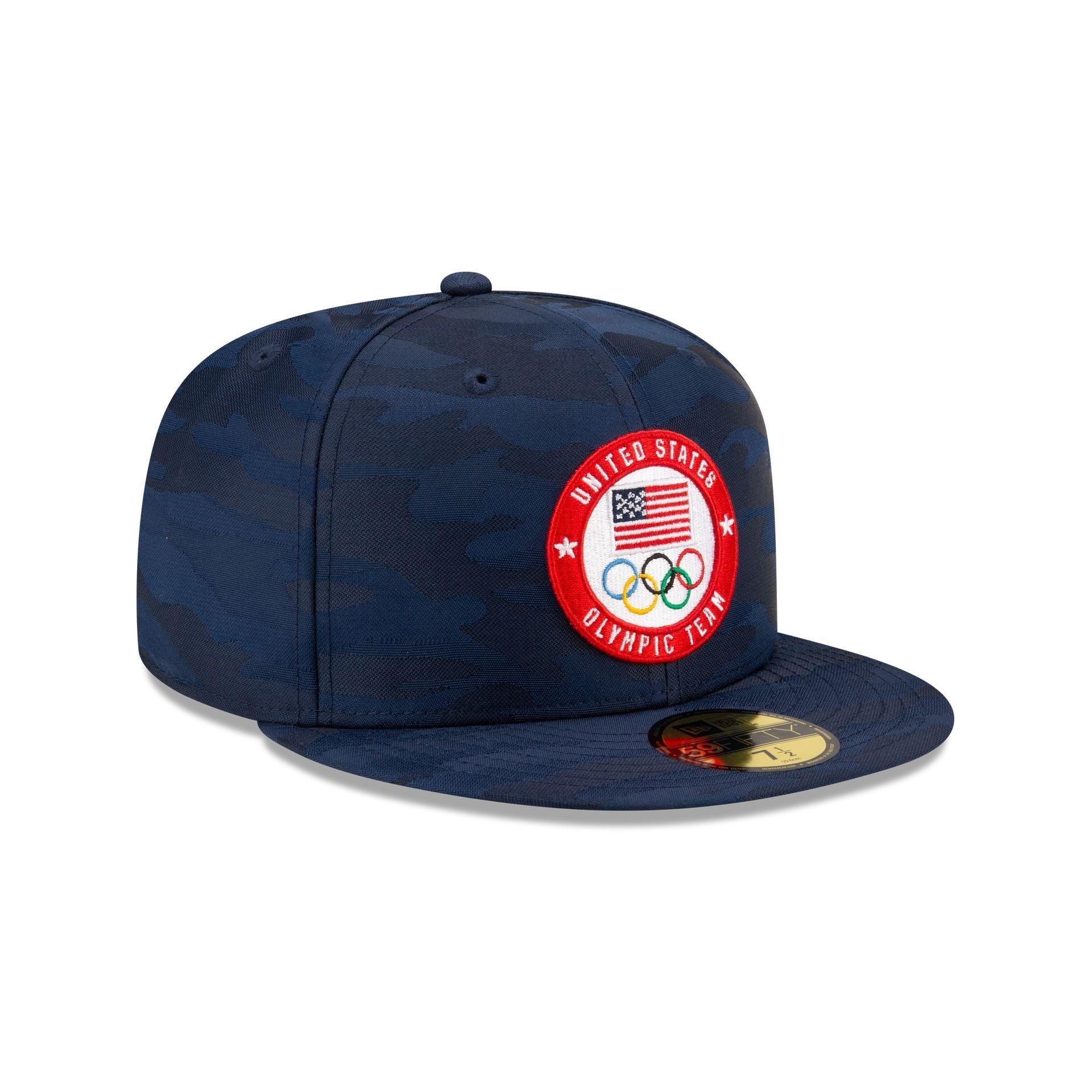 Team USA Olympics Camo 59FIFTY Fitted Hat Male Product Image