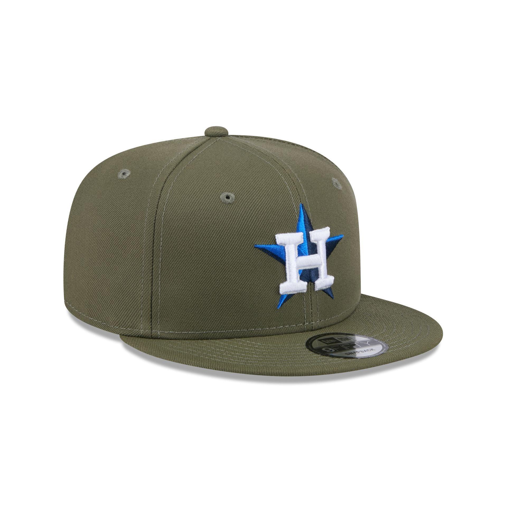 Houston Astros Olive 9FIFTY Snapback Hat Male Product Image