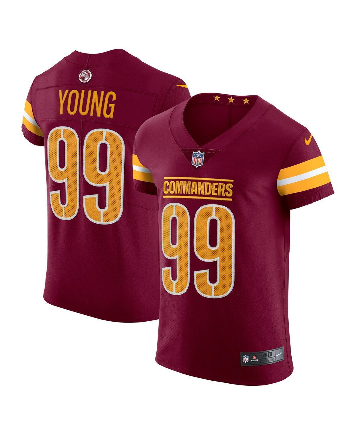 Mens Nike Sean Taylor Burgundy Washington Commanders Vapor Elite Retired Player Jersey Product Image