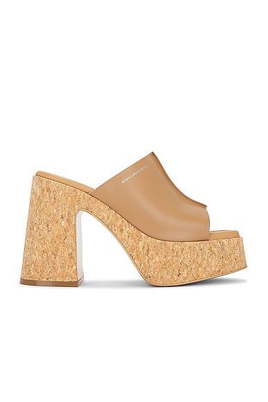 Stella McCartney Skyla Alter Sporty Sandal in Brown Product Image