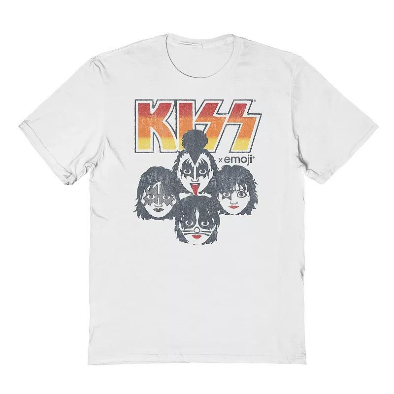 Mens Vintage Classic Kiss Graphic Tee Product Image