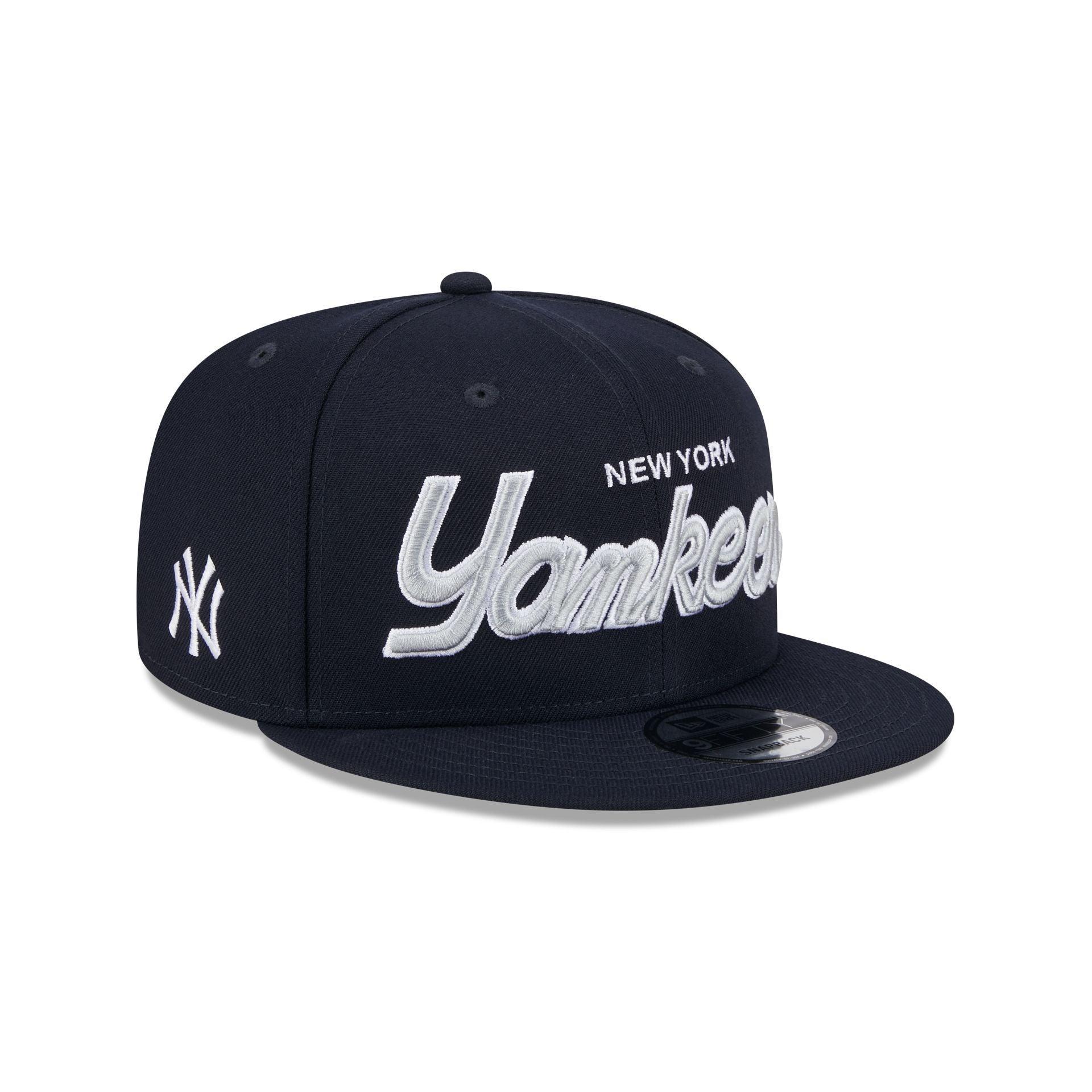 New York Yankees Wordmark 9FIFTY Snapback Hat Male Product Image