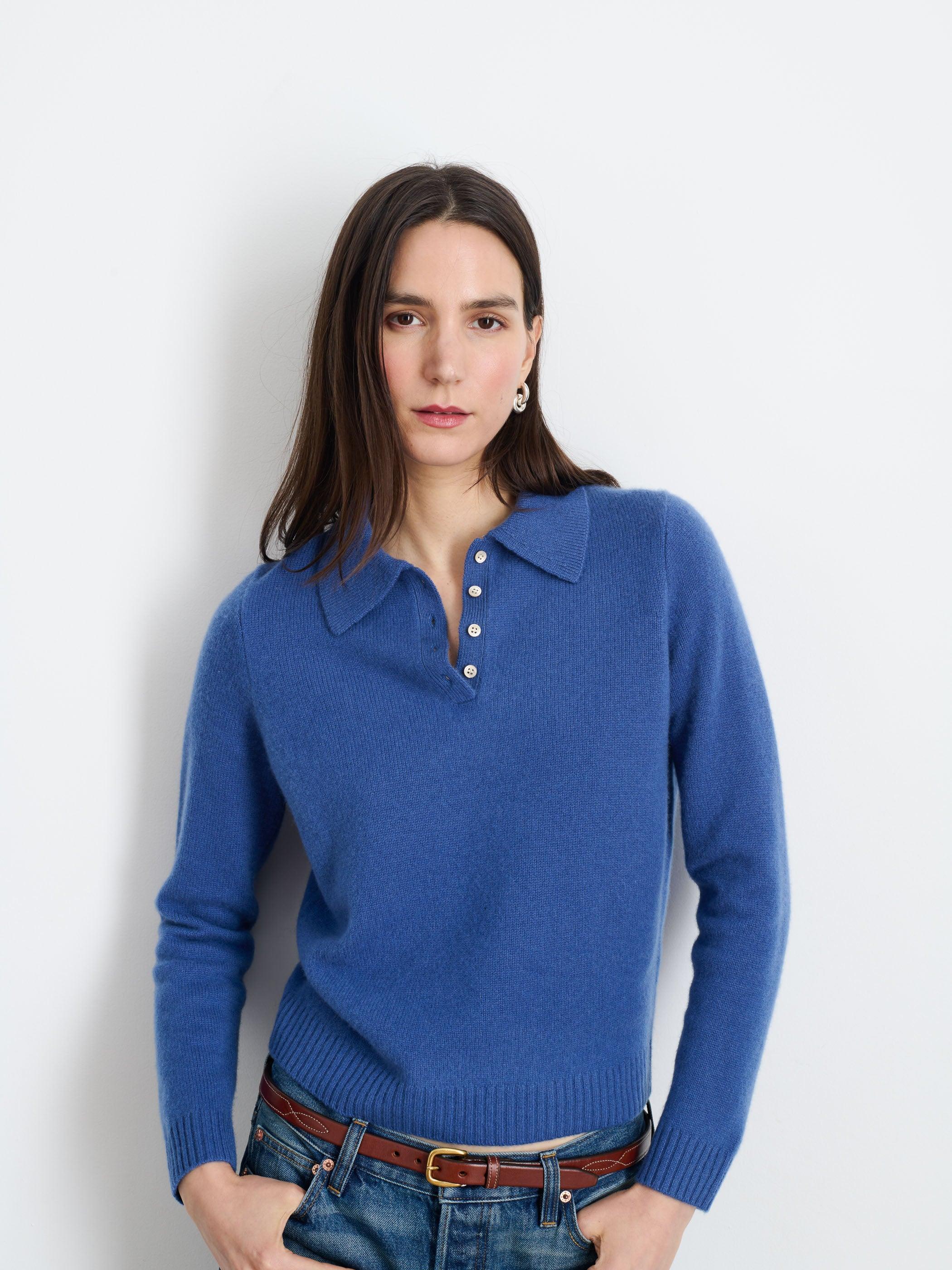 Alice Polo in Cashmere Female Product Image