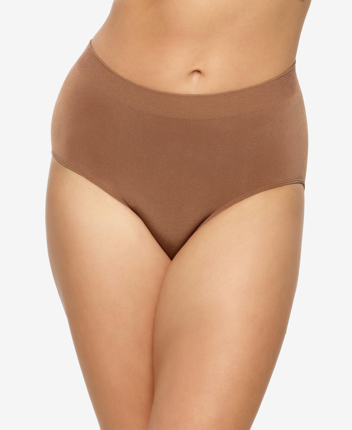 Plus Size Paramour by Felina Body Smooth Brief Panty 655128, Womens Cameo Pink Cmr Product Image