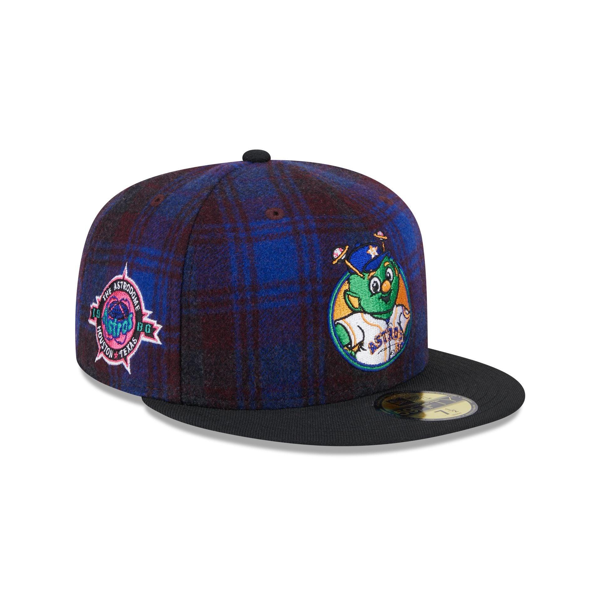 Houston Astros Mascot Plaid 59FIFTY Fitted Hat Male Product Image