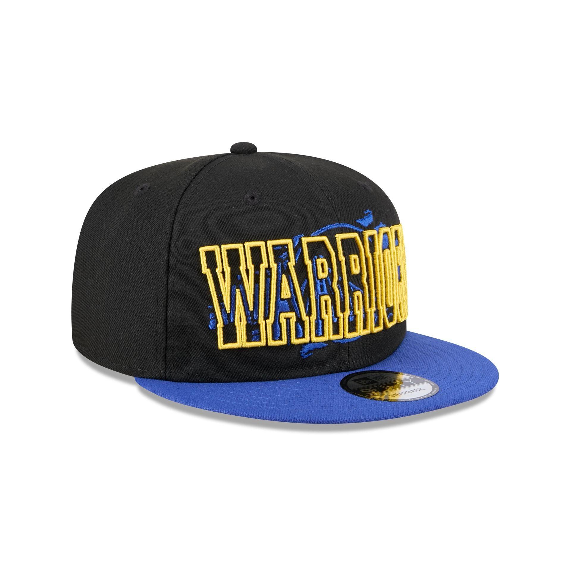 Golden State Warriors Splatter 9FIFTY Snapback Hat Male Product Image